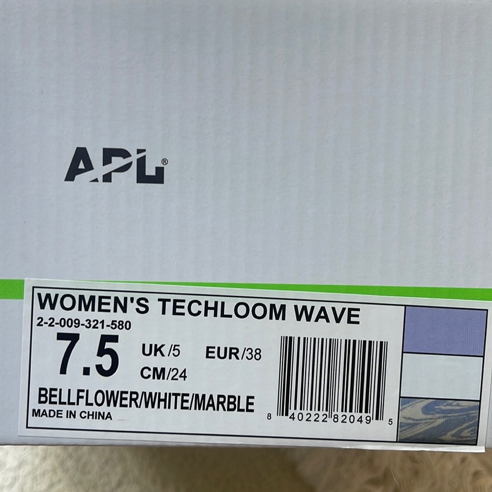APL techloom wave in 7.5 (bellflower/white/marble)